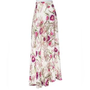 Haute Hippie Wild Flower Maxi Skirt NWT Sz 0